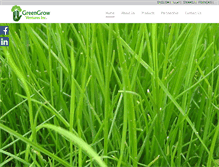 Tablet Screenshot of greengrowventures.com